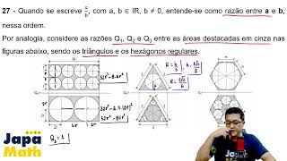 Prova Resolvida AFA(2026 - 2027) - Matemática - Questão 27