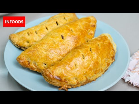 EASY & DELICIOUS Homemade Meat Pie Recipe | How To Make Meat Pie | Meat Pie Recipe | Infoods