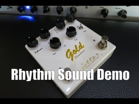 Jetter Gold Standard Overdrive - Rhythm Demo