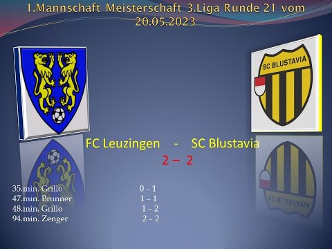 1.Mannschaft Meisterschaft 3.Liga FC Leuzingen - SC Blustavia