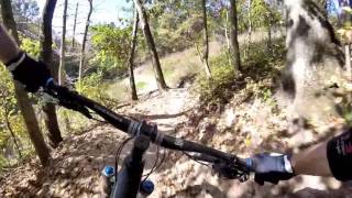 Highlight video of Segment 3. This doesn't capture a lot of the scenery due to the scaled down view, but this is a very scenic part of the trail system, and the waterfall spillway bridge is a must see!