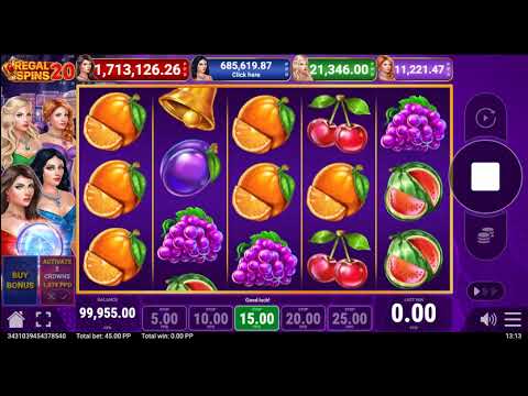 Regal Spins 20 – Video Gameplay
