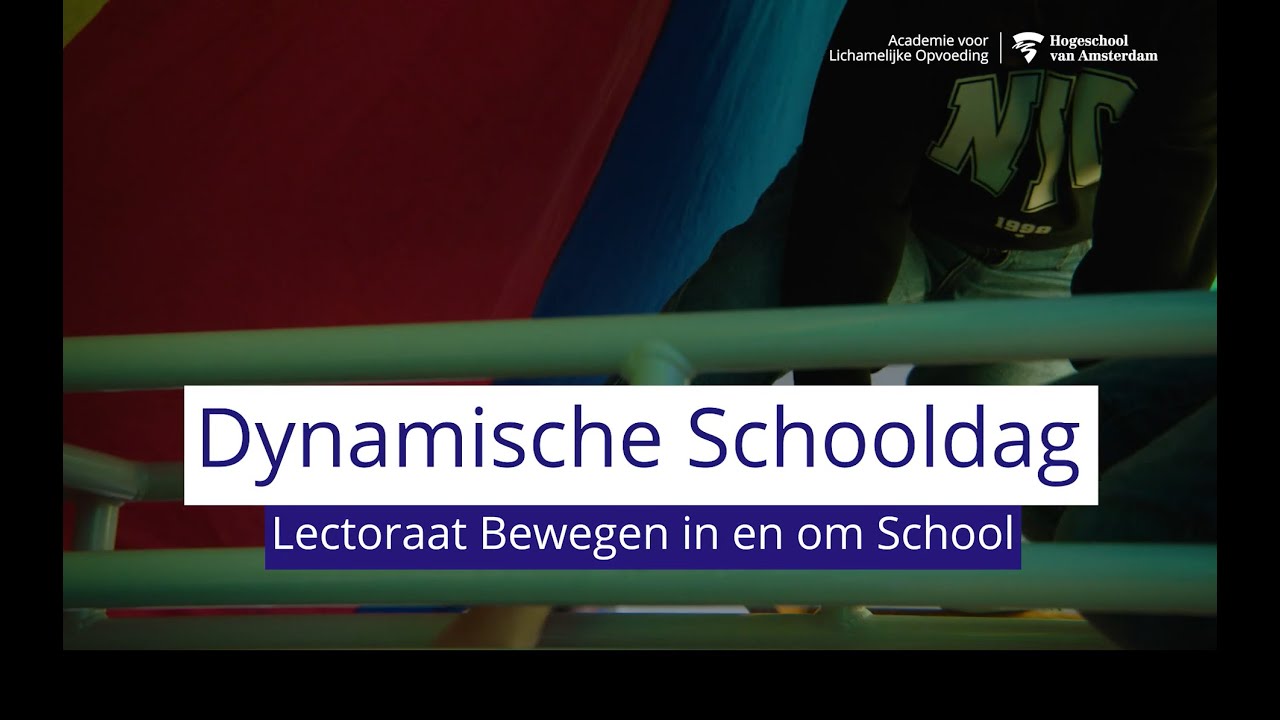 Dynamische Schooldag: zitten en bewegen afwisselen