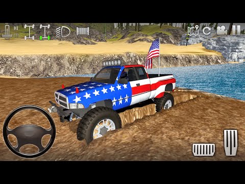 Extreme Pickup Truck Driving in Mud & Water - Offroad Outlaws - Android Gameplay