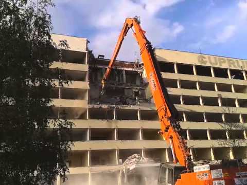 Rozbiórka budynku Cuprum