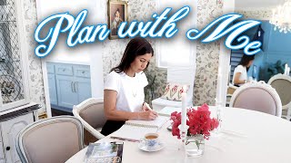 Planning, Budgeting & August Homemaking