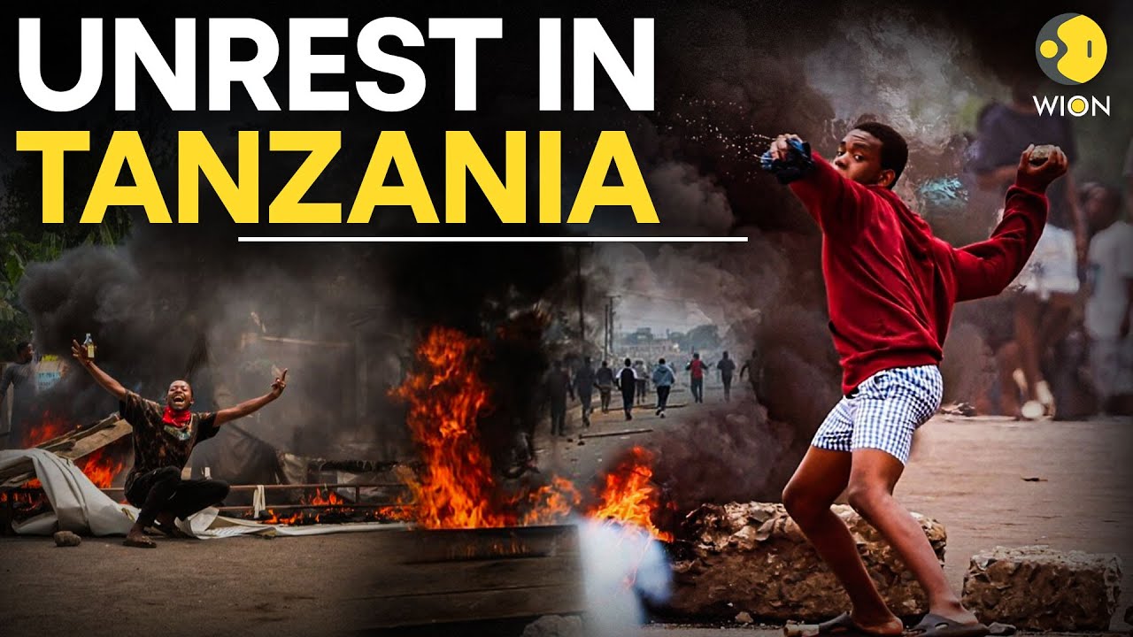 LIVE: Tanzania Erupts In Protests Amid Disputed Elections & Internet Blackout | Samia Suluhu Hassan