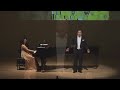 "Pour un baiser" By F. P. Tosti / Ten. Byoungho June & Piano Sooyeon Lee
