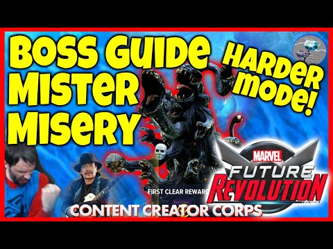 Hardest level? Mister Misery HARD mode Battle Challenge Level 38 Guide - Marvel Future Revolution