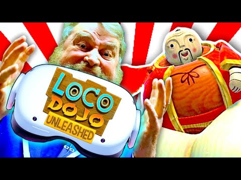 Loco Dojo - Nintendo Party Style Game in VR! - Loco Dojo Multiplayer Gameplay Oculus Quest 2