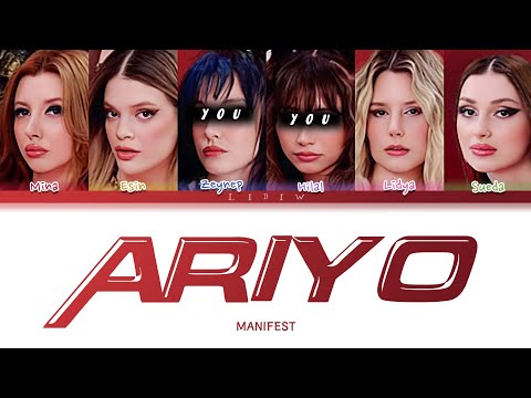 manifest || Arıyo but you are Zeynep & Hilal (Color Coded Lyrics Karaoke)