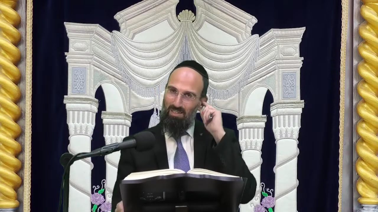 הרב יצחק הדר גזל תפילין וחזר בתשובה, שיעור מעניין