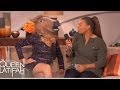 Heeey Is That Virginia Madsen In A Horse Head On The Queen Latifah Show