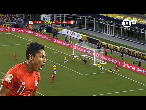 TODOS LOS GOLES DE LA SELECCIÓN PERUANA A BRASIL (DESDE EL AÑO 2000)