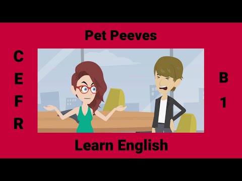 Vocabulary Tutorial - Annoying Habits