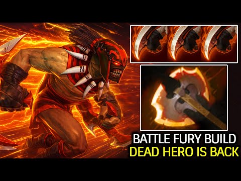 Bloodseeker Battle Fury Build – Old Blood Crazy ATK Speed Dota 2