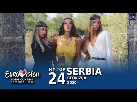 🇷🇸My Top 24 - Beovizija 2020 (Serbia Eurovision 2020)