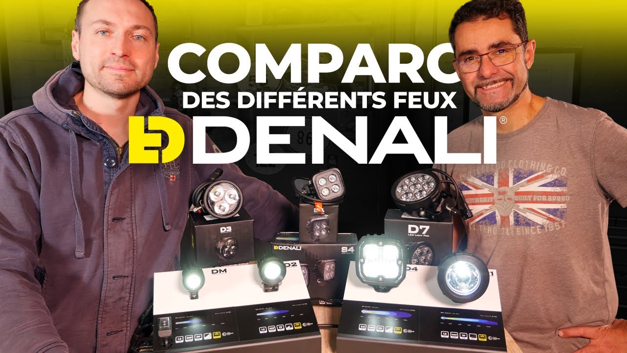 Comparo des différents feux à led DENALI | Face à Face #32
