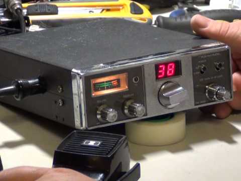 Realistic TRC20000, UK (CB 27/81) CB radio (Mobile)  -  On The Air Test