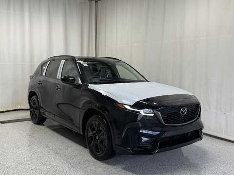 2026 Mazda CX-5 GT AWD in Black for sale at Park Mazda in Sherwood Park, AB