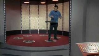 Trekkie plays Star Trek theme on Theremin