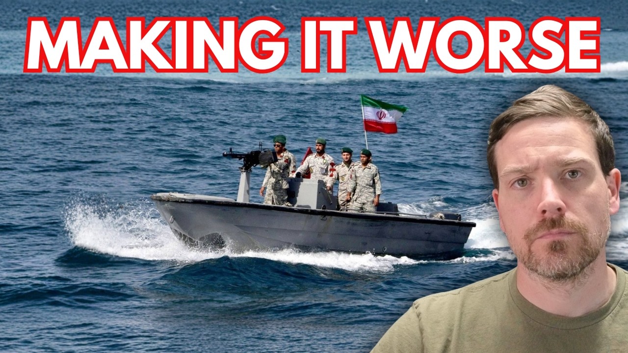 US Just Hit IRGC Boats in Hormuz
