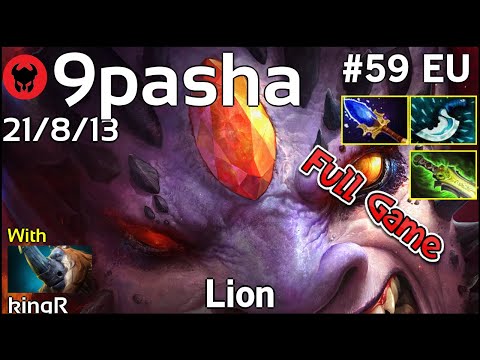 9pasha [VP] plays Lion!!! Dota 2 Full Game 7.20