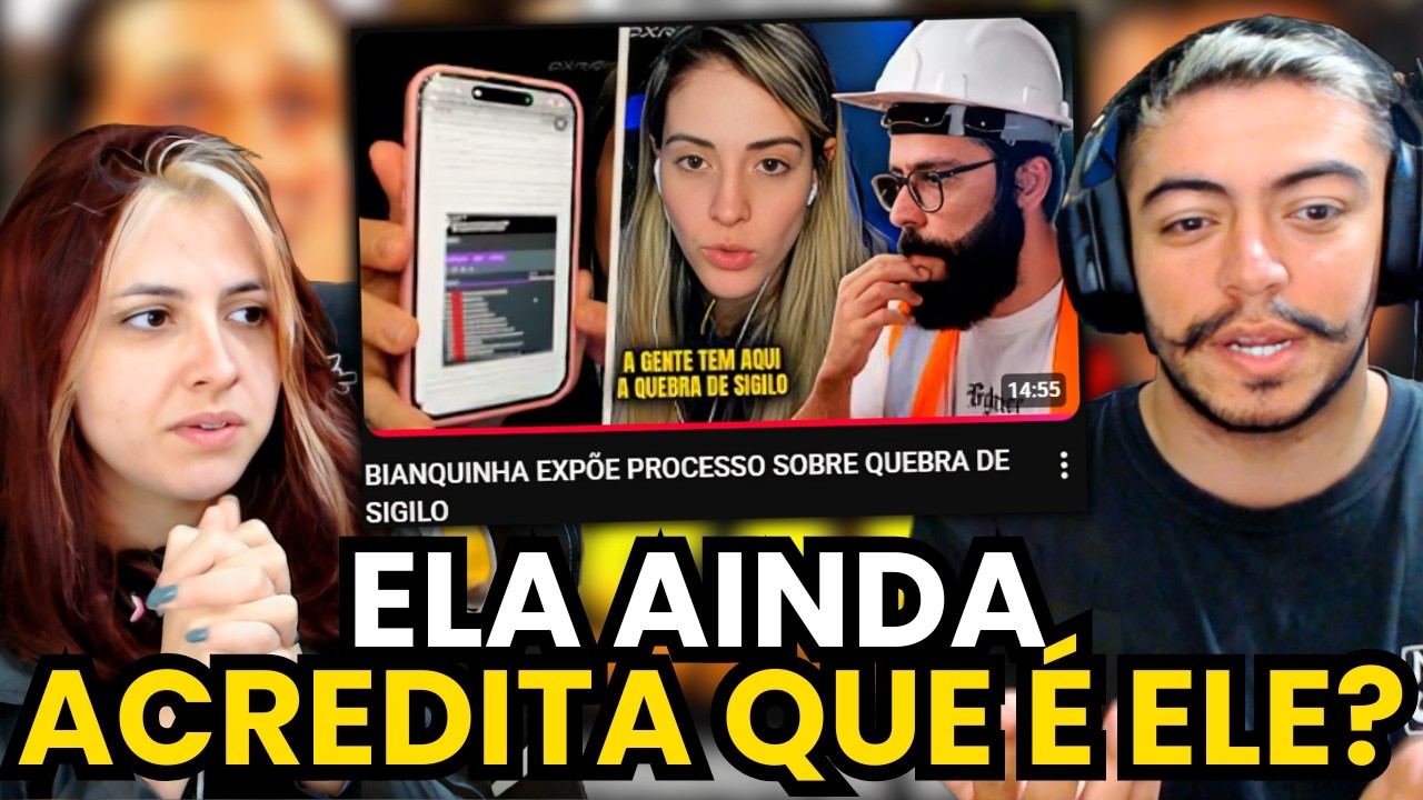 BIANQUINHA EXPÕE PROCESSO SOBRE QUEBRA DE SIGILO | react