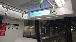 The REM: my first ride video of 2025 - Central Station to Brossard Station - Sun., Jan. 19, 2025 🚝