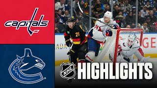[검증마트] 1월23일 워싱턴 벤쿠버 NHL 하이라이트