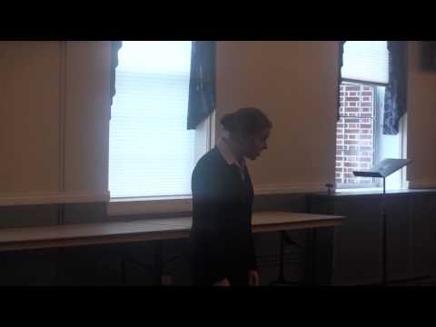 NCFCA Nationals 2012- Humorous Interp Finals- 4th Place- Cayla Miller