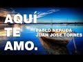 Aqui Te Amo - Pablo Neruda (Poema 18) 