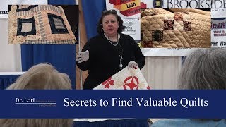 How to Find & Value Quilts at Thrift Stores by Dr. Lori