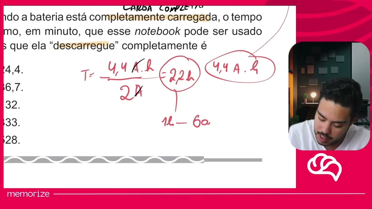 Resolução em Vídeo — Questão 132 ENEM 2017 PPL