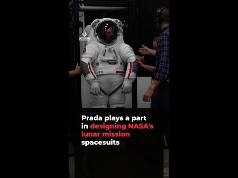 Prada plays a part in designing NASA’s lunar mission spacesuits