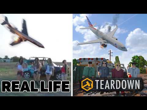 Airplane accidents Based on Real Life Incidents Compilation #3 | Teardown