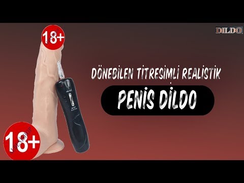 Mk 19 Cm Ultra Yumuşak Dönebilen Titreşimli Realistik Penis Dildo