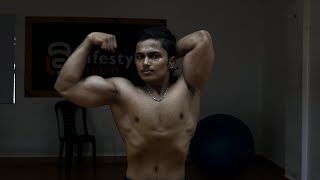 Shoulders and arms.