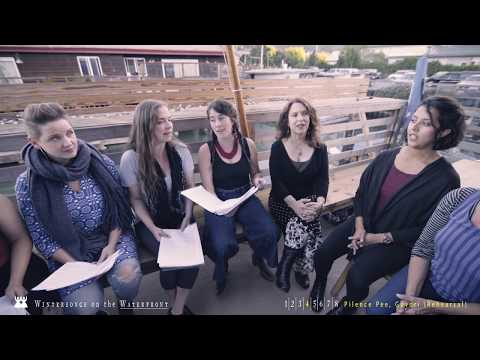 KITKA: Wintersongs on the Waterfront #4 of 8 (Pilence Pee, Govori Rehearsal)