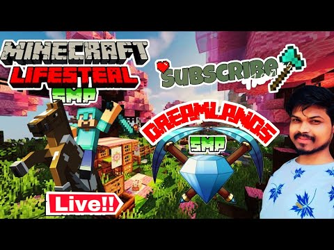 EPIC Minecraft Lifesteal SMP Live PvP! Beating Dream PC!