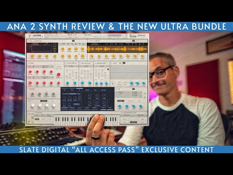 Slate Digital's exclusive "Ultra Bundle" of presets for Ana 2, cookin' some beats!