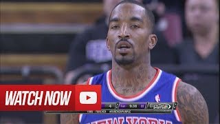 J.R. Smith - New York Knicks - Sacramento Kings - record 3 points