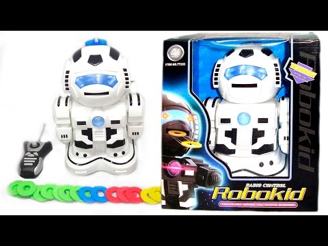 RC ROBOT TOYS FOR CHILDREN GUNS FOAM DISCS