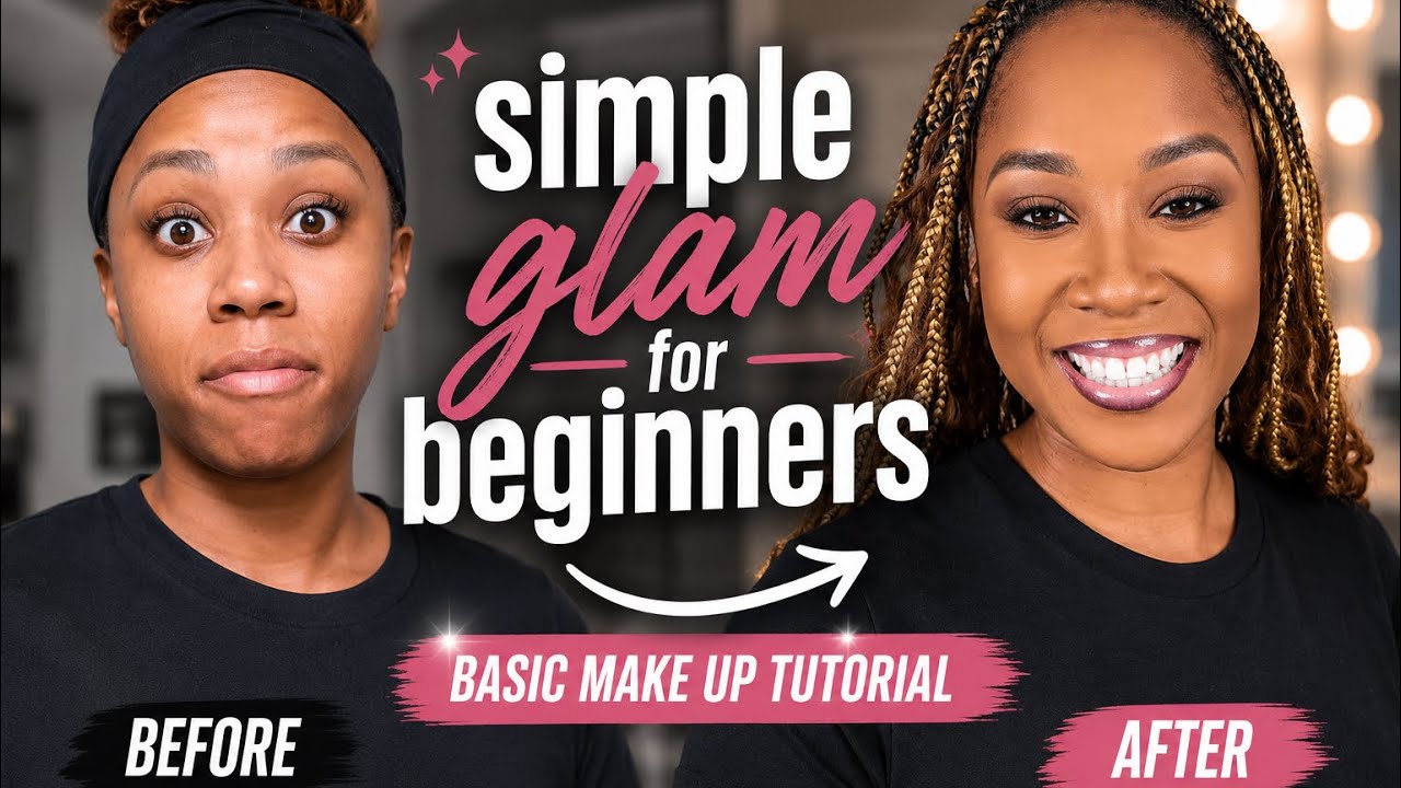 Y'all BEGGED Me For This Simple Glam Makeup Tutorial 😂