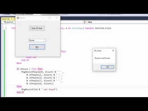 Array Variables Introduction
