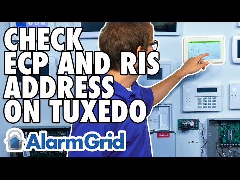 Checking the ECP and RIS Address On a Tuxedo