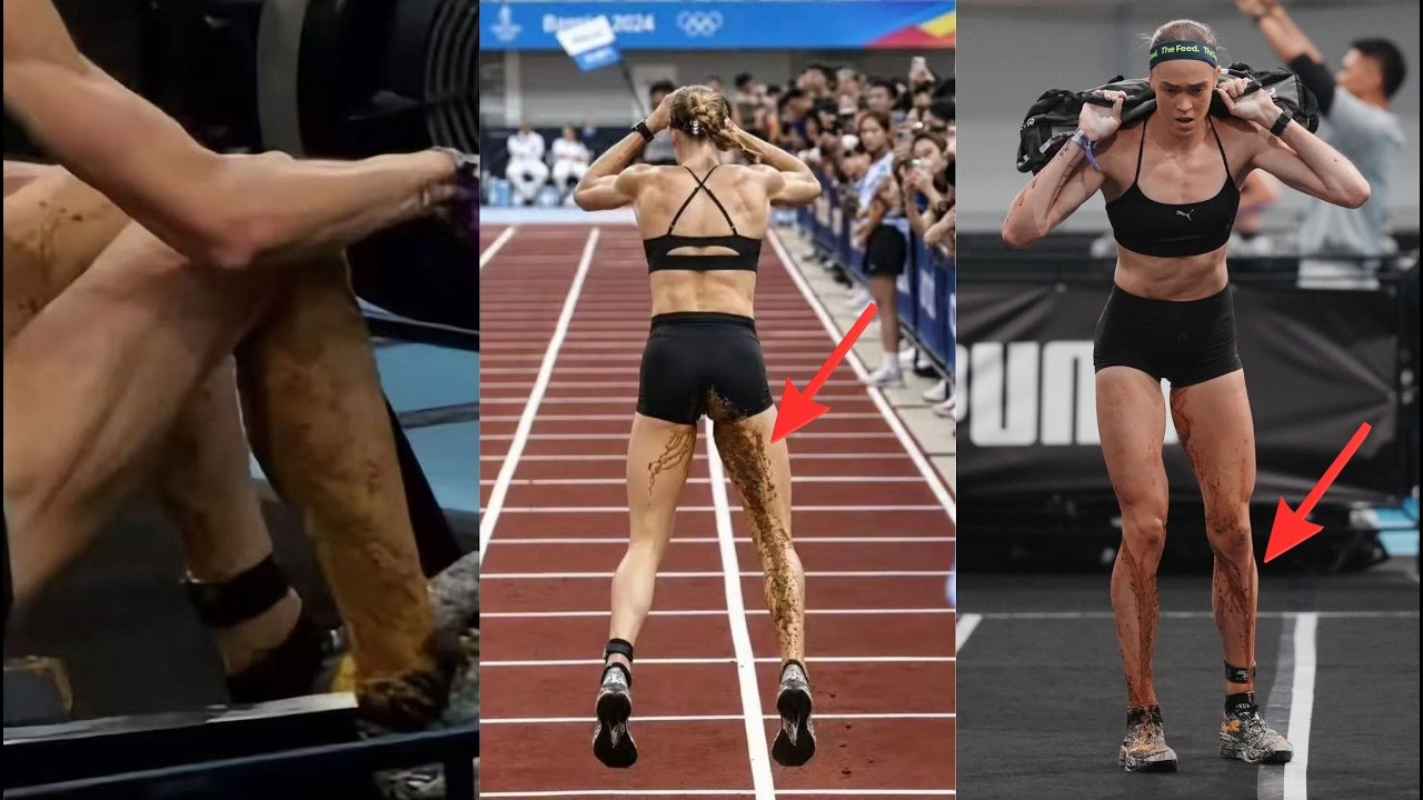 QUÉ ESTÁ PASANDO con LA ATLETA que SE C4G0 ENCIMA?