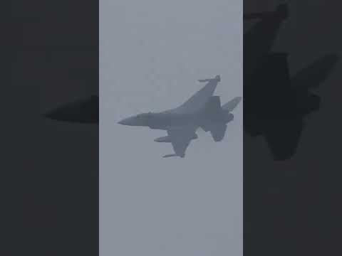 F-16 pass near Florennes Air Base 21/07/22