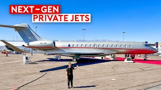 Inside 5 Next-Gen Luxury Private Jets – Global 7500, Falcon 10X, VisionJet, HondaJet