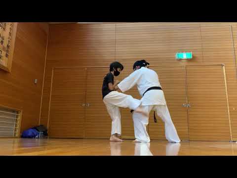 【基本実戦編】下段廻蹴〜パンチでの崩し / 実戦空手道 禅心会館